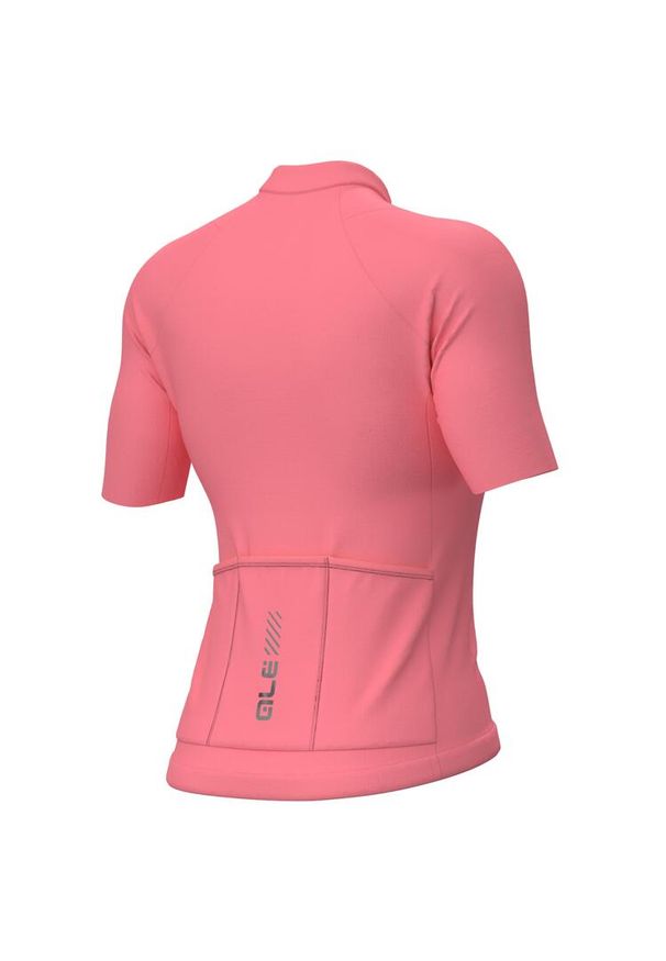 ALÉ CYCLING - Koszulka rowerowa damska Alé Cycling Solid Color Block 2.0. Kolor: czarny, wielokolorowy, różowy