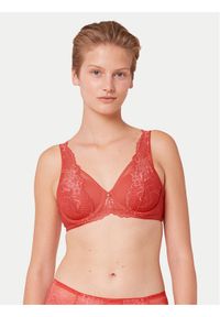 Triumph Biustonosz z fiszbiną Wild Peony Florale 10209627 Różowy. Kolor: różowy. Materiał: syntetyk #1