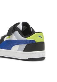 Puma - Sneakersy PUMA Caven 2.0 Block dla małych dzieci PUMA. Kolor: wielokolorowy, niebieski, szary. Materiał: guma, syntetyk, tkanina. Sezon: lato