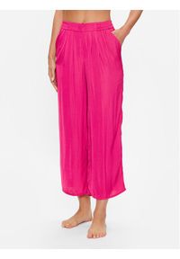 Etam Spodnie piżamowe 6538054 Różowy Relaxed Fit. Kolor: różowy. Materiał: syntetyk #1