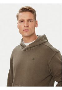 G-Star RAW - G-Star Raw Bluza Unit D30662 D969 Brązowy ciemny Regular Fit. Kolor: brązowy. Materiał: bawełna #5