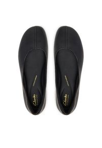 Clarks Baleriny Livia Lily 26183054 Czarny. Kolor: czarny. Materiał: skóra #5