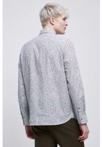 medicine - Medicine koszula męska kolor szary regular z kołnierzykiem klasycznym. Typ kołnierza: kołnierzyk klasyczny. Kolor: szary. Materiał: tkanina. Długość rękawa: długi rękaw. Długość: długie. Styl: klasyczny #5