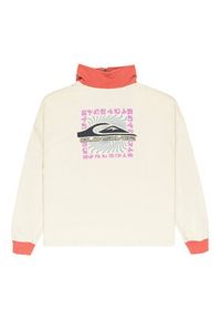 Quiksilver Polar Sungai Block EQWFT03192 Biały Oversize. Kolor: biały. Materiał: bawełna #8