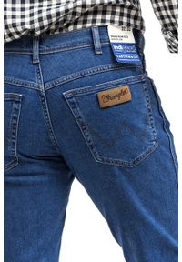 Wrangler - WRANGLER TEXAS SLIM MĘSKIE SPODNIE JEANSOWE THE STONE RIDE W12SYI39U. Okazja: na spotkanie biznesowe. Styl: elegancki, biznesowy #8