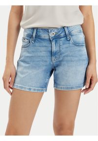 Pepe Jeans Szorty jeansowe Relaxed Short Mw PL801109MP2 Niebieski Relaxed Fit. Kolor: niebieski. Materiał: bawełna #1