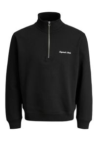 Jack & Jones - Jack&Jones Dres Norrebro 12291538 Czarny Relaxed Fit. Kolor: czarny. Materiał: bawełna