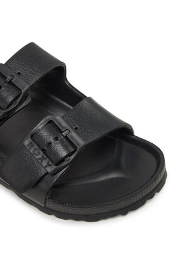 Roxy Klapki Kattie ARJL101228 Czarny. Kolor: czarny. Materiał: syntetyk