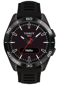 Zegarek TISSOT T-Touch Connect Sport T153.420.47.051.04. Rodzaj zegarka: cyfrowe. Materiał: materiał. Styl: sportowy