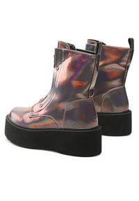 Jenny Fairy Trzewiki WS101-06 Kolorowy. Materiał: skóra. Wzór: kolorowy #3