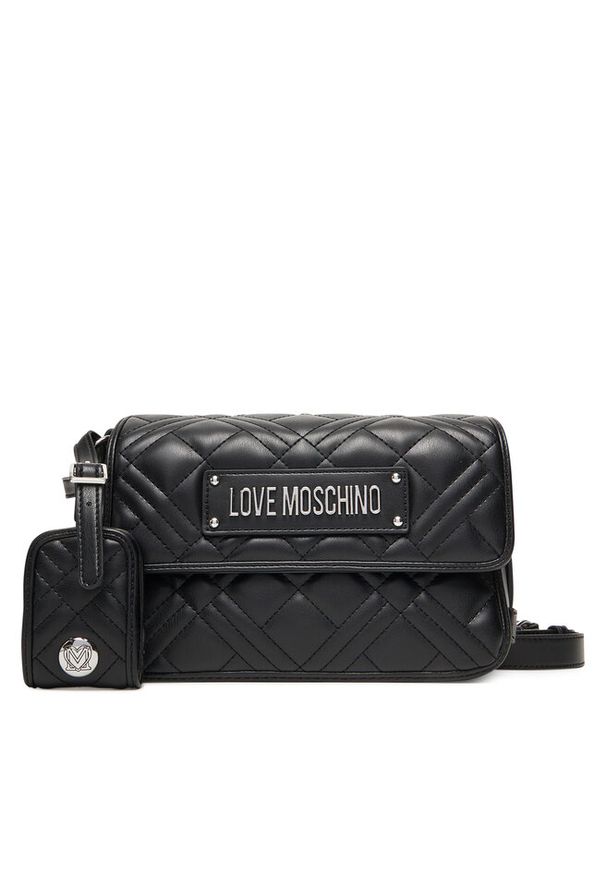 Love Moschino - Torebka LOVE MOSCHINO. Kolor: czarny