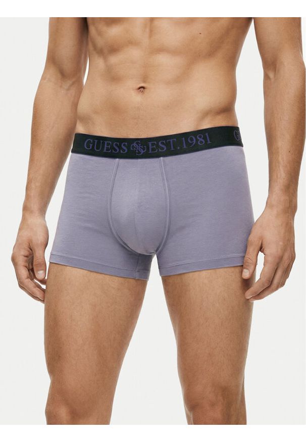 Guess Komplet bokserek U6GG03 K6YW1 Kolorowy. Materiał: bawełna. Wzór: kolorowy