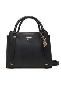 Guess Torebka Daryna II HWVG72 08060 Czarny. Kolor: czarny. Materiał: skórzane