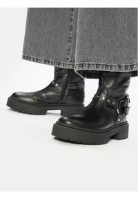 Steve Madden Botki Zwart SM11003405 Czarny. Kolor: czarny. Materiał: skóra #1