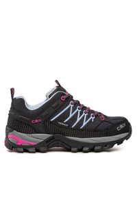 CMP Trekkingi Rigel Low Wmn Trekking Shoes Wp 3Q13246 Czarny. Kolor: czarny. Materiał: skóra, zamsz