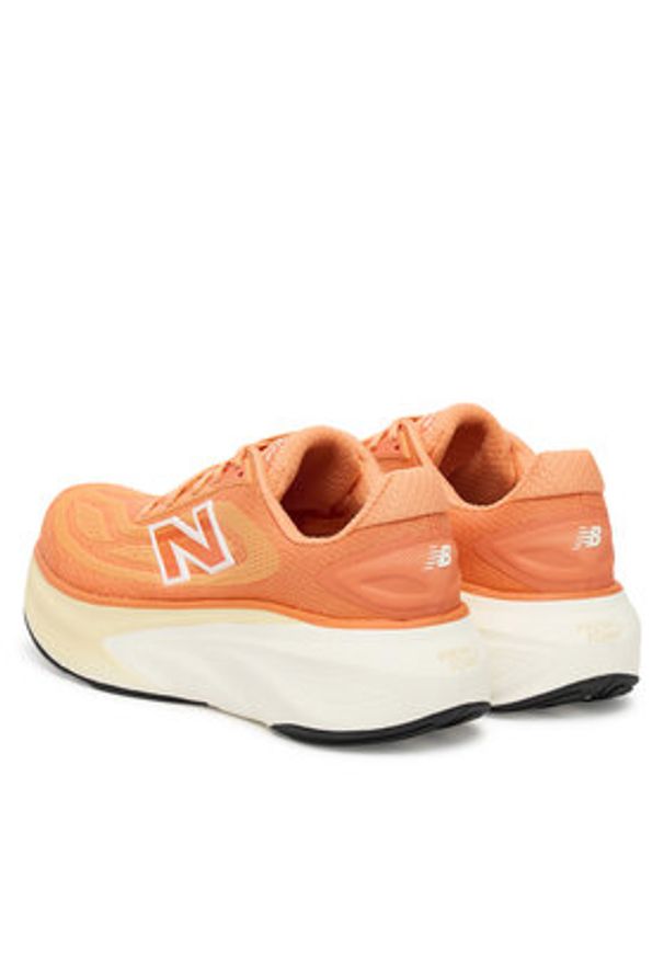 New Balance Buty do biegania More V6 WMORLG6 Pomarańczowy. Kolor: pomarańczowy. Materiał: materiał