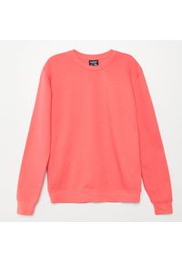 Cropp - Bluza basic - Pomarańczowy. Kolor: pomarańczowy #1