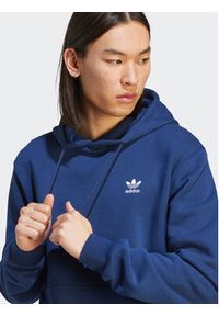 Adidas - adidas Bluza Trefoil Essentials IM4524 Granatowy Regular Fit. Kolor: niebieski. Materiał: bawełna #6