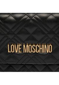 Love Moschino - LOVE MOSCHINO Torebka JC4097PP0ILA0000 Czarny. Kolor: czarny. Materiał: skórzane