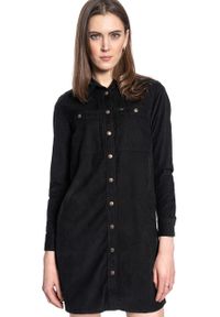 Lee - LEE WORKSHIRT DRESS DAMSKA SUKIENKA BLACK L50SMR01 #3