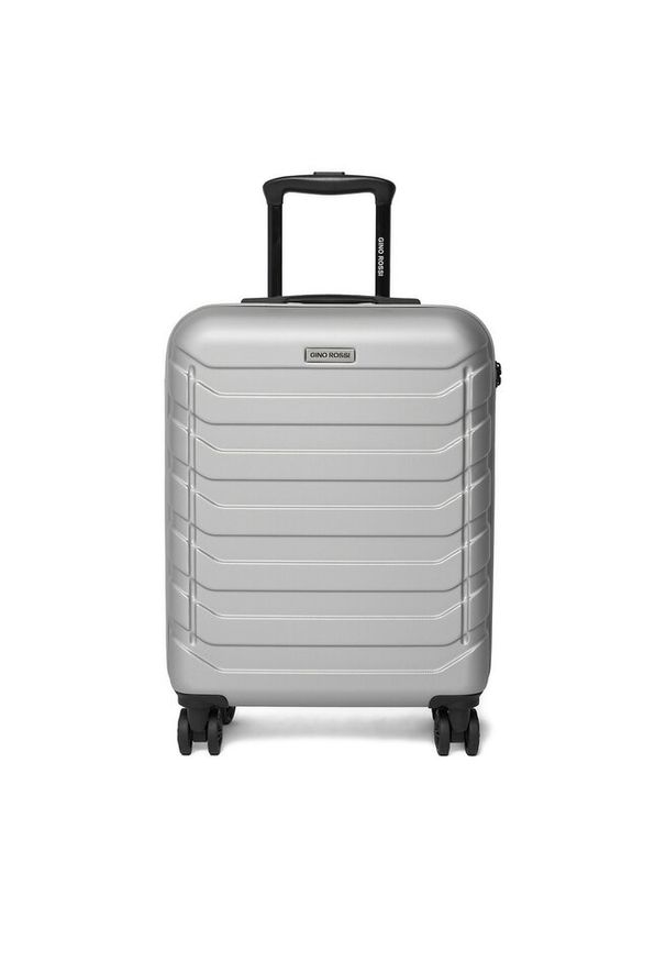 Gino Rossi - Walizka kabinowa GINO ROSSI. Kolor: srebrny