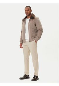 Bugatti Kurtka przejściowa 872796 81040 Beżowy Regular Fit. Kolor: beżowy. Materiał: syntetyk #2