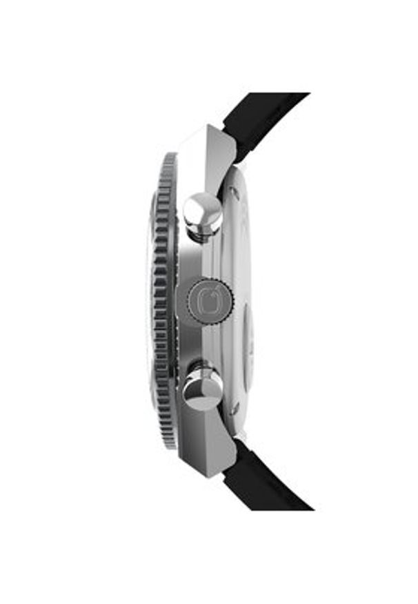 Timex Zegarek Q Timex Three Time Zone Chronograph TW2V70000 Czarny. Kolor: czarny