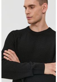 Jack & Jones Sweter męski kolor czarny. Okazja: na co dzień. Kolor: czarny. Długość rękawa: długi rękaw. Długość: długie. Styl: casual #5