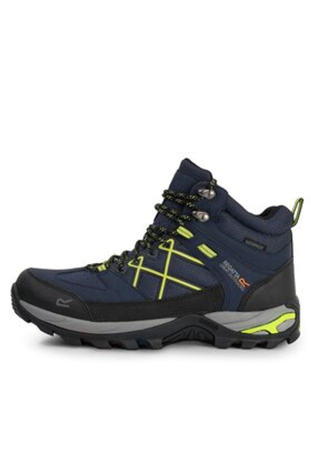Regatta Trekkingi Samaris III Boot RMF834 Granatowy. Kolor: niebieski. Materiał: materiał. Sport: turystyka piesza