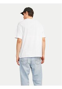 Jack & Jones - Jack&Jones Komplet 2 t-shirtów Bradley 12264845 Biały Wide Fit. Kolor: biały. Materiał: bawełna