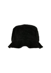 FLEXFIT - Sztruksowy Bob Flexfit. Kolor: czarny. Materiał: sztruks. Sezon: lato #1