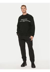 Armani Exchange Bluza XM000226 AF12656 UB001 Czarny Regular Fit. Kolor: czarny. Materiał: bawełna #4