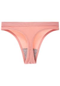 Intica - Stringi niewidoczne pod ubraniem z elastycznego materiału Nubia. Kolor: różowy. Materiał: materiał