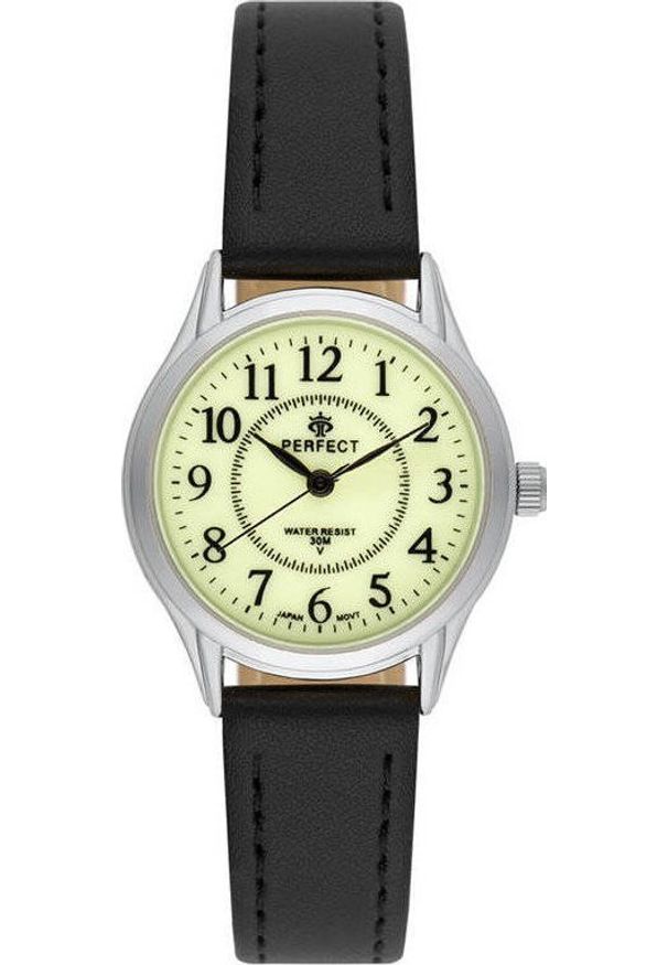 Zegarek Perfect Zegarek Perfect LX010-04 damski klasyczny świecąca tarcza .. Styl: klasyczny