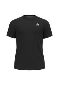 Koszulka z krótkim rękawem trekkingowa męska Odlo T-shirt F-DRY. Kolor: wielokolorowy, czarny, szary. Długość rękawa: krótki rękaw. Długość: krótkie