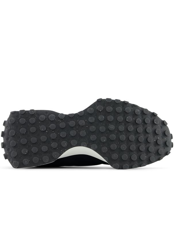 Buty unisex New Balance U327SWB – czarne. Okazja: na co dzień. Kolor: czarny. Materiał: guma, skóra, materiał. Szerokość cholewki: normalna