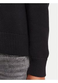 Hugo - HUGO Sweter Saje 50564300 Czarny Regular Fit. Kolor: czarny. Materiał: bawełna #5