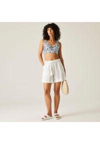 Regatta - Góra od stroju kąpielowego damska Paloma. Kolor: niebieski, szary, wielokolorowy. Materiał: tkanina, materiał #1