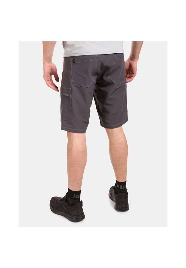 Szorty Kilpi Kilkis. Kolor: szary. Sport: turystyka piesza