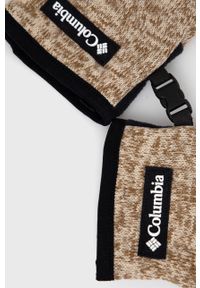 columbia - Columbia rękawiczki męskie kolor brązowy. Kolor: brązowy #2