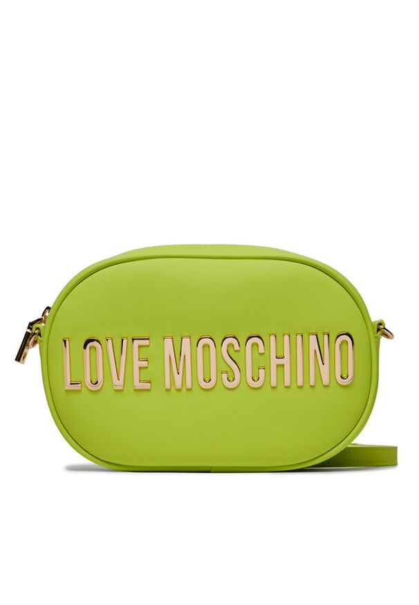Love Moschino - LOVE MOSCHINO Torebka JC4199PP1IKD0404 Zielony. Kolor: zielony. Materiał: skórzane