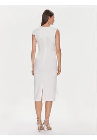 Rinascimento Sukienka koktajlowa CFC0019379002 Biały Regular Fit. Kolor: biały. Materiał: syntetyk. Styl: wizytowy #5