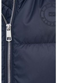 TOMMY HILFIGER - Tommy Hilfiger bezrękawnik puchowy damski kolor granatowy zimowy. Kolor: niebieski. Materiał: puch. Długość rękawa: bez rękawów. Sezon: zima #5