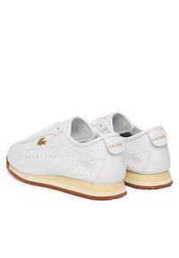 Lacoste Sneakersy Club-Low 51SFA0177 Biały. Kolor: biały. Materiał: skóra #3
