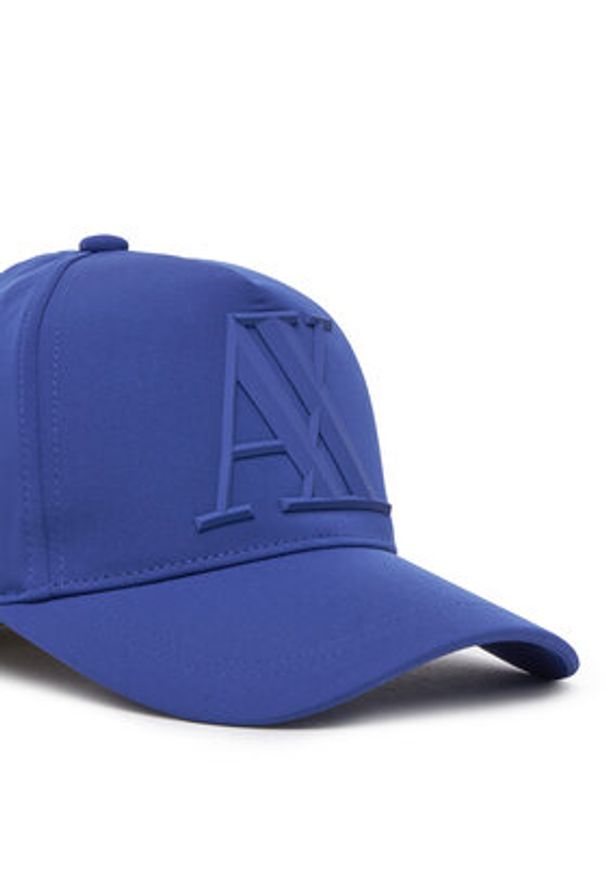 Armani Exchange Czapka z daszkiem 954079 CC518 UB088 Niebieski. Kolor: niebieski. Materiał: syntetyk
