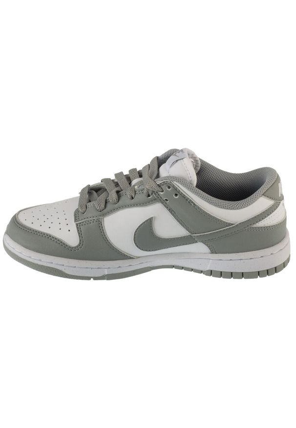 Nike - Buty sportowe Sneakersy damskie, Wmns Dunk Low NN. Kolor: szary. Sport: turystyka piesza