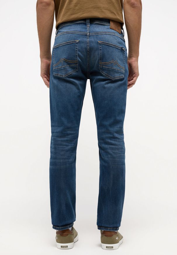 Mustang - Męskie Spodnie Jeansowe MUSTANG Vegas Slim Denim Blue 1014590 5000 583