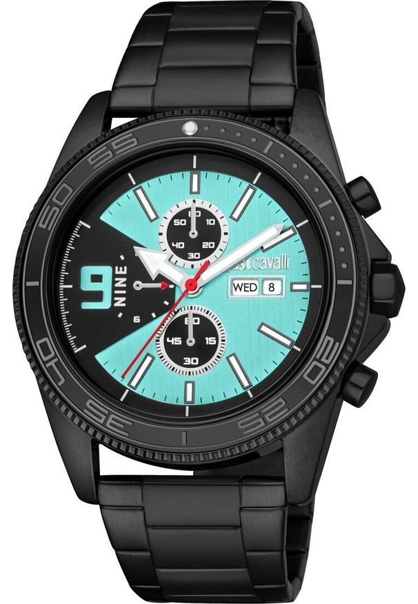 Just Cavalli Zegarek marki Just Cavalli model JC1G282M0065 kolor Czarny. Akcesoria męski. Sezon: Cały rok NoSize. Kolor: czarny