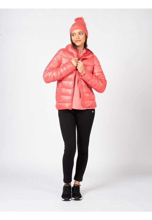 Champion Kurtka "Down Jacket" | 115750 | Kobieta | Różowy. Kolor: różowy. Materiał: poliester. Styl: sportowy, elegancki