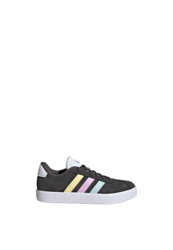Adidas - Buty dla dzieci VL Court 3.0. Kolor: różowy. Materiał: tkanina. Sport: turystyka piesza
